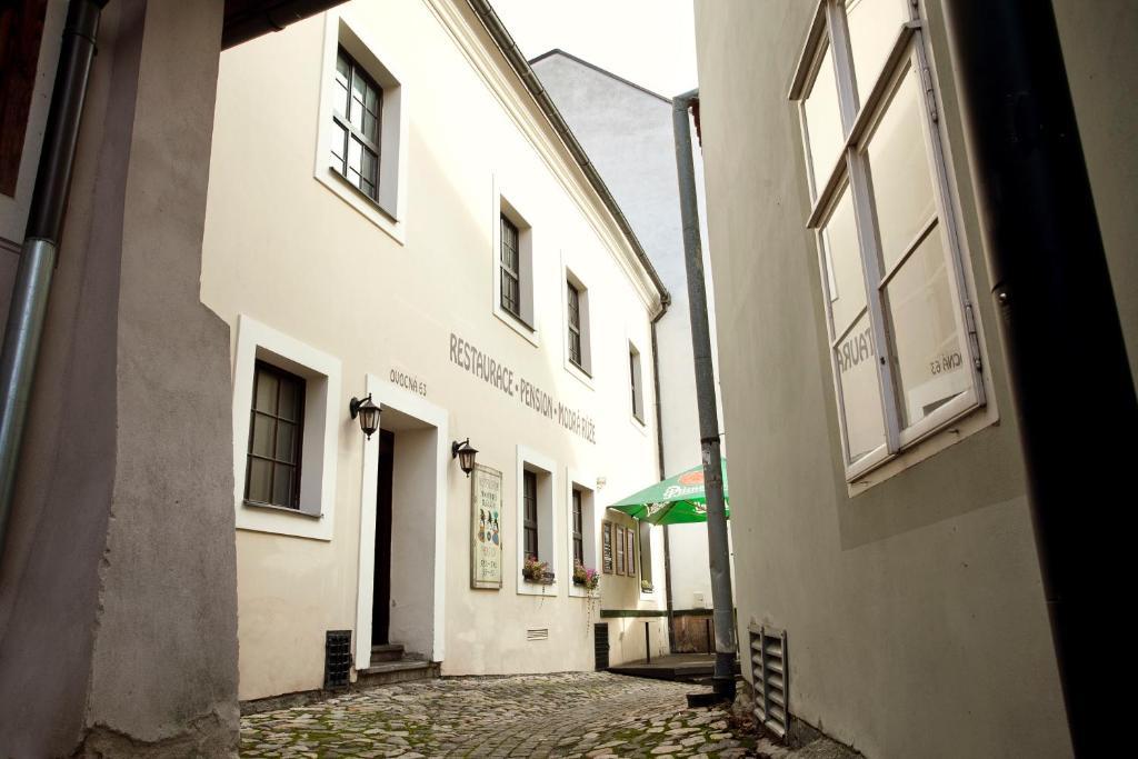 Penzion a restaurace Modrá růže Tábor Esterno foto