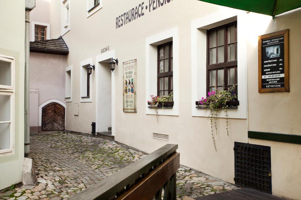 Penzion a restaurace Modrá růže Tábor Esterno foto